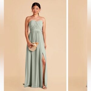 Birdy Grey Sage Grace Convertible Dress with Slit